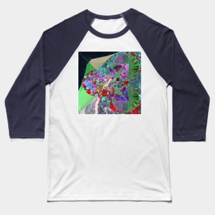 urban land in cityscape collage art Baseball T-Shirt